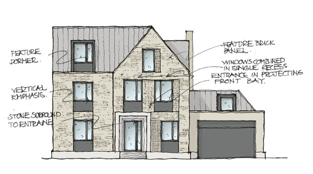 Razdory Housing sketch
