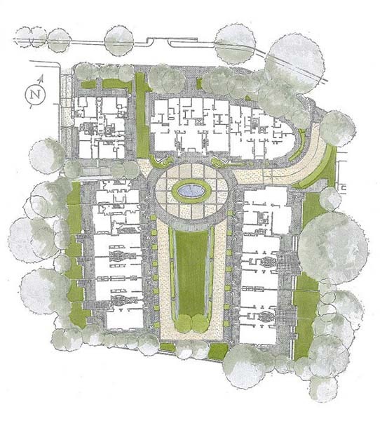 Phillimore Square sketch