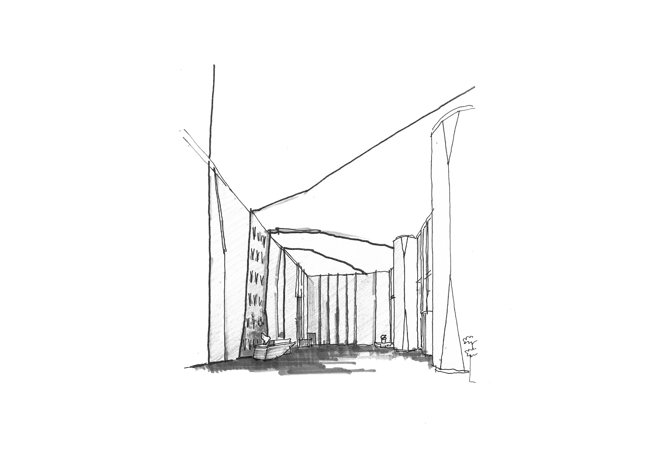 Excellence Century Centre Installation sketch